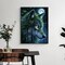 Wolf Diamond Art Kits for Adults, Wolf Forest 5D Diamond Painting Kit for Beginners, DIY Round Full Drill Painting with Gem Art Craft Kits for Home Wall Decor 12x 16 Inch